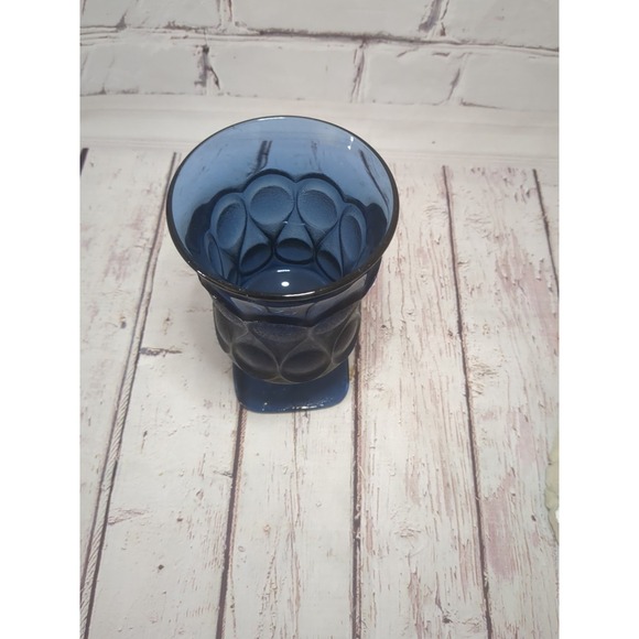 Vintage Noritake Spotlight Blue Lg Goblet Sq Base Teardrop Design Replacement - Picture 2 of 4